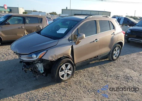 2019 Chevrolet Trax Lt z USA, uszkodzony, nr VIN 3GNCJLSB6KL128542